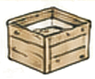 Деревянный ящик